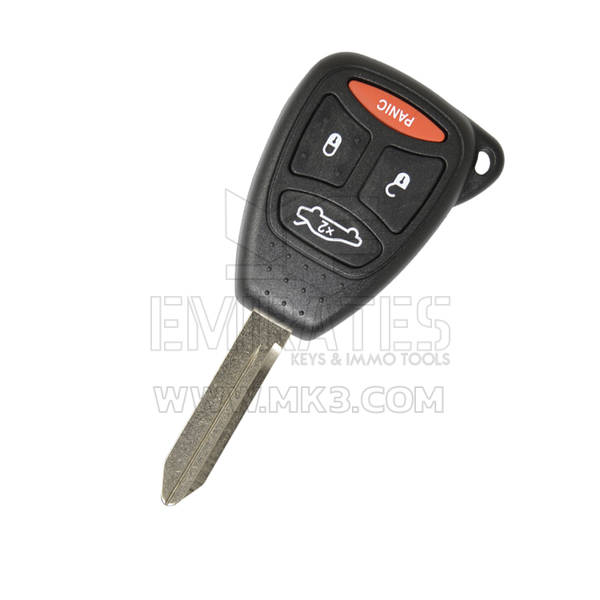 Chrysler Jeep Dodge Remote Key Shell 4 Big Buttons