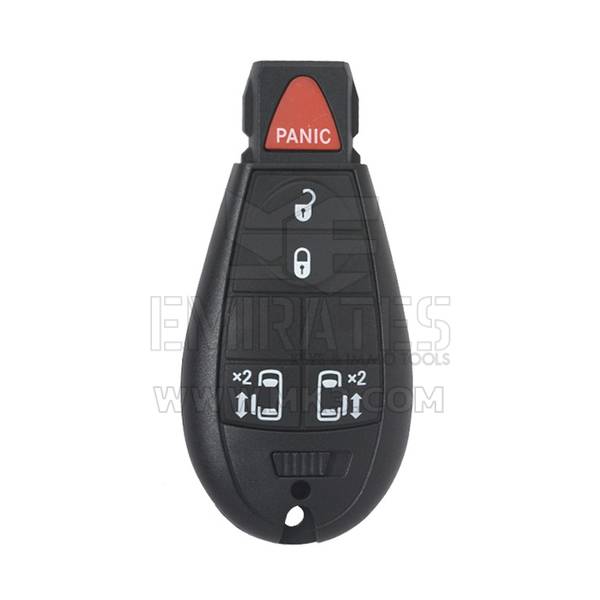 Chrysler Jeep Dodge Fobik Remote Key Shell 5 Button with 2 slide doors