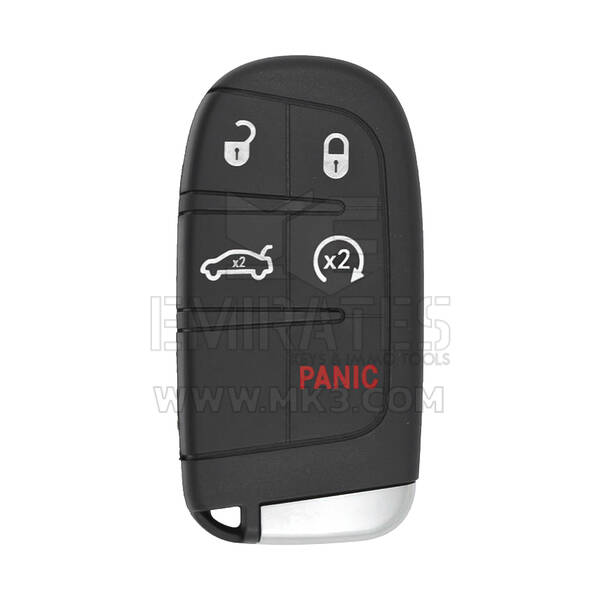 Llave remota inteligente Chrysler Dodge 4+1 botón 433MHz PCF7953A FCC ID: M3N-40821302