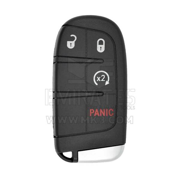 Coque de télécommande intelligente Dodge Durango 3+1 boutons