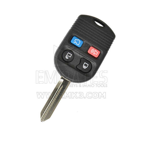 Ford Modified Non-Flip Remote Key Shell 4 Buttons