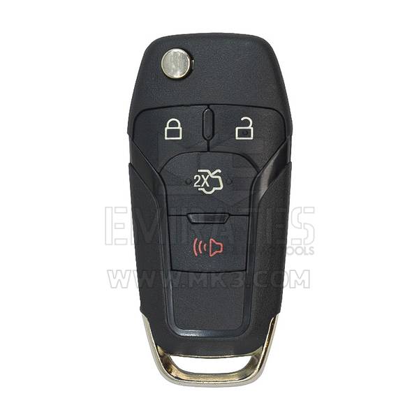 Ford Fusion Flip Remote Key Shell 3+1 Buttons