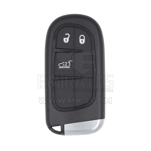 Chrysler Dodge Jeep Smart Remote Key Shell 3 pulsanti Tipo bagagliaio SUV