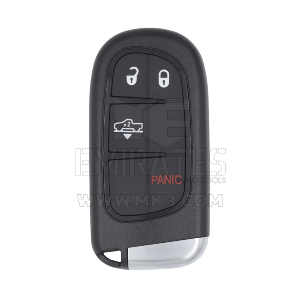 RAM 2013-2018 Smart Remote Key Shell 3+1 Tipo de captação de botão