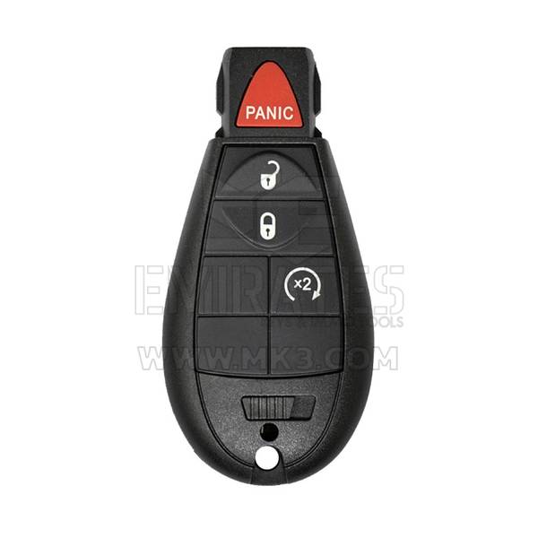 Chrysler Jeep Dodge Fobik Guscio chiave remota 3+1 pulsante Tipo pulsante di avvio