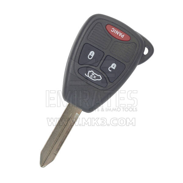Chrysler Jeep Dodge Remote Key 3+1 Buttons 315MHz HITAG 2 - ID46 -PCF7941 FCC ID: OHT692713AA