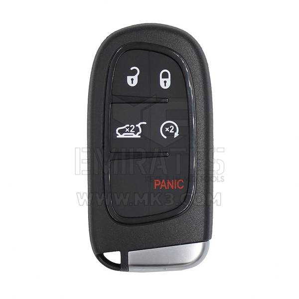Jeep Cherokee 2014-2022 Smart Key Shell 4+1 Buttons SUV Trunk Type