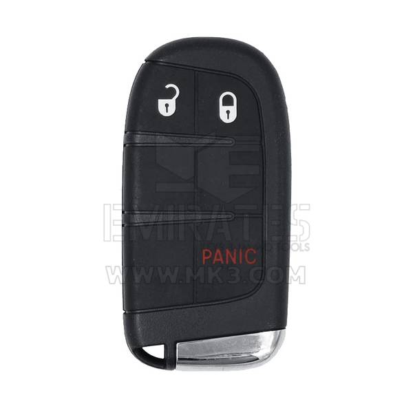 Coque de clé télécommande intelligente Jeep Renegade Compass, 2 + 1 boutons