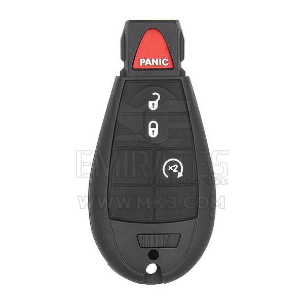 Jeep Cherokee 2014-2022 Fobik Remote Key 3+1 Buttons 433MHz FCC ID: GQ4-53T