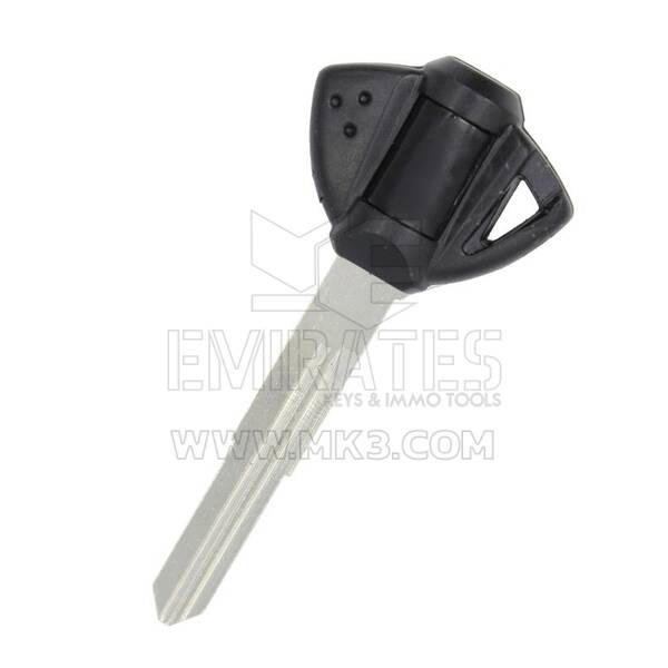 Coque de clé à transpondeur pour moto Suzuki, couleur noire, type 1