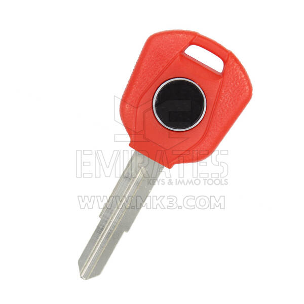 Guscio chiave transponder moto Honda colore rosso tipo 3