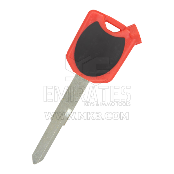 Coque de clé à transpondeur pour moto Honda, couleur rouge, type 5