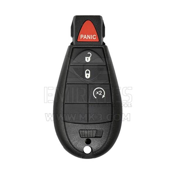 دودج كارافان / كرايسلر تاون كونتري 2015-2020 Fobik Remote Key 3 + 1 Button 433MHz HITAG 2 - ID46 -PCF7941 باقة