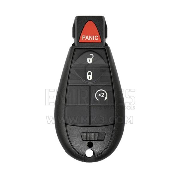 Dodge Caravan / Chrysler​ TOWN & COUNTRY 2015-2020 Fobik Remote Key 3+1 Button 433MHz HITAG 2 - ID46 -PCF7941 Transponder