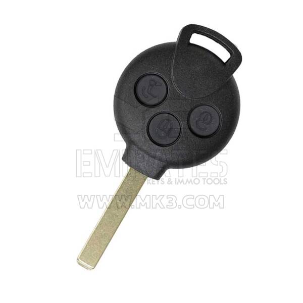 Smart Fortwo Remote Key Shell 3 Button laser Blade