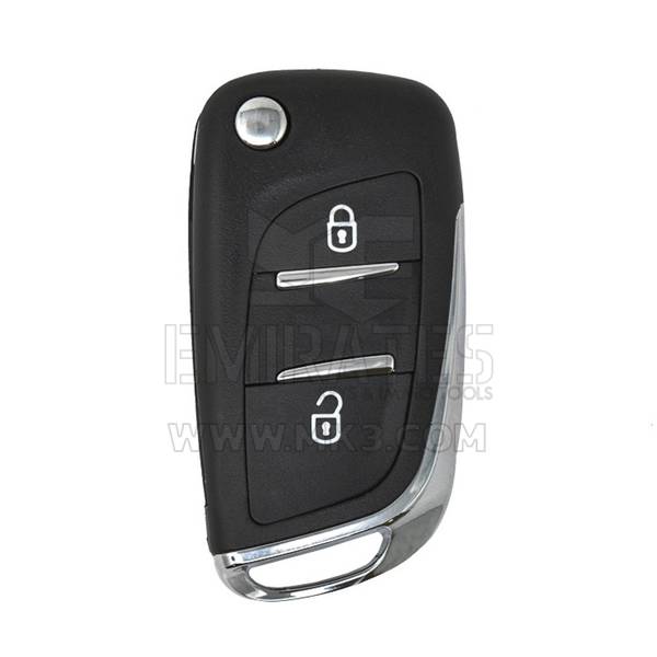 Citroen Flip Uzaktan Anahtar Kabı 2 Düğme Pil Tutucu Olmadan