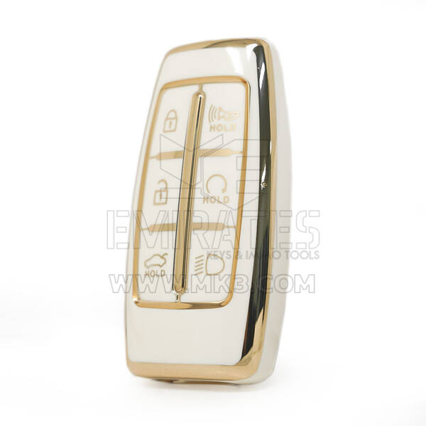 Nano Cover For Genesis Remote Key 5 1 Buttons White MK3