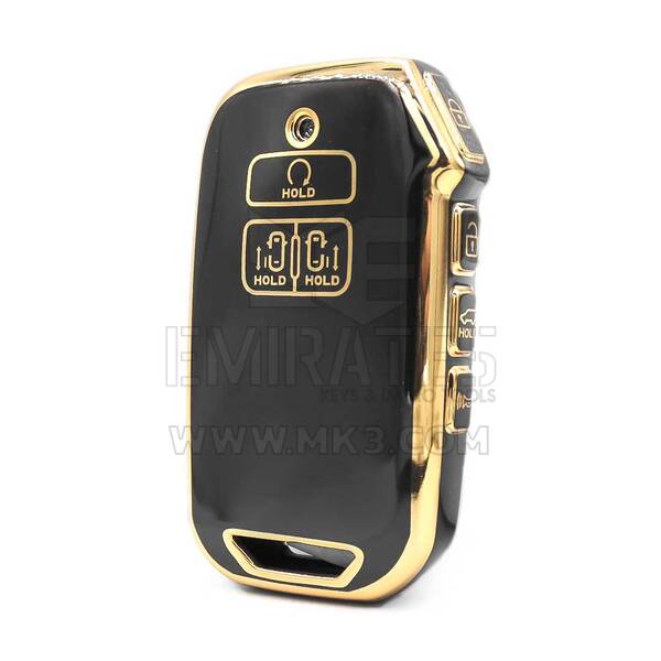 Couverture Nano de haute qualité pour clé à distance intelligente Kia 7 boutons couleur noire J11J7