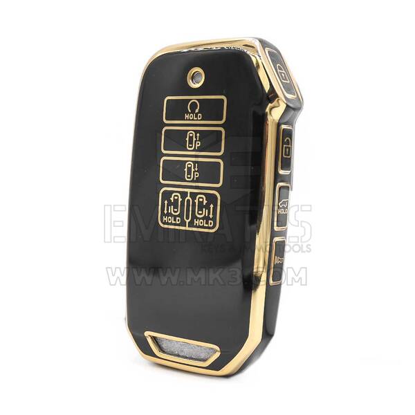 Funda Nano de alta calidad para llave remota inteligente Kia, 9 botones, Color negro, J11J9