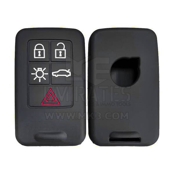 Funda de silicona para Volvo Remote Key 5 Botones