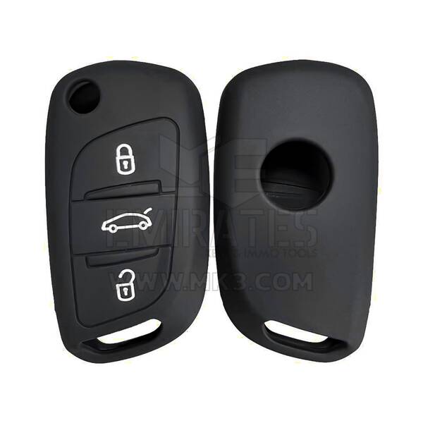 Custodia in silicone per Citroen DS Flip Remote 3 pulsanti