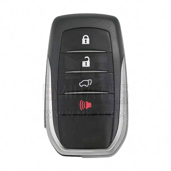 Toyota Hilux Land Cruiser 2019 Smart Remote Key Shell 3+1 Buttons