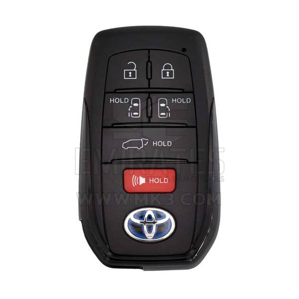 Chiave intelligente originale Toyota Sienna 2021 312.11/314.35MHz 8990H-08010 / 8990H-08011