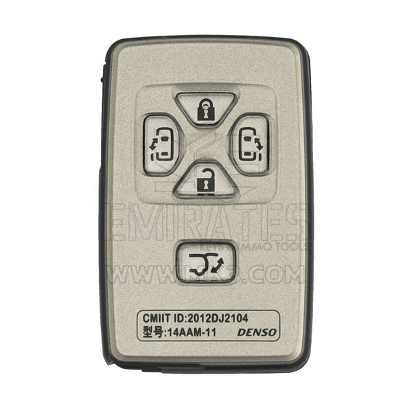 Toyota Previa 2008 Genuine Smart Key 315MHz 89904-28133 / 89904-28132