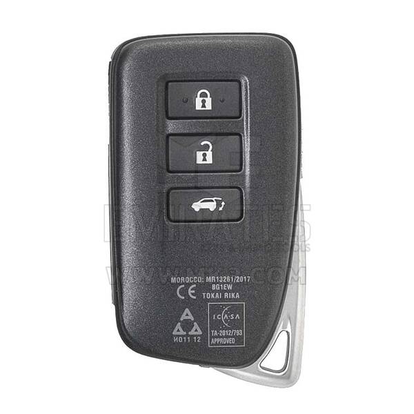 Lexus NX200 LX570 2015-2018 Véritable télécommande Smart Key 433 MHz 89904-78591, 89904-78590