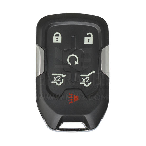 GMC Yukon 2015-2020 Clé à distance intelligente 5 + 1 boutons 315 MHz Coque de rechange pour circuit imprimé d'origine