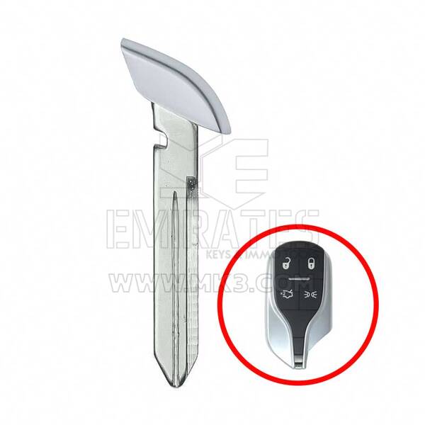 Maserati Emergency Smart Key Blade