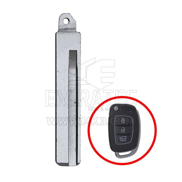 Hyundai Santa Fe 2016-2017 Genuine Flip Remote Key Blade 81996-2W300