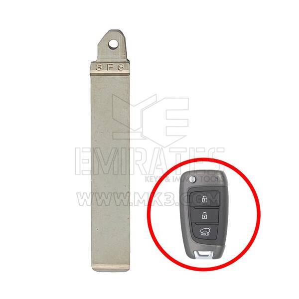 Hyundai Ioniq 2016 Genuine Flip Remote Key Blade 81996-G2000