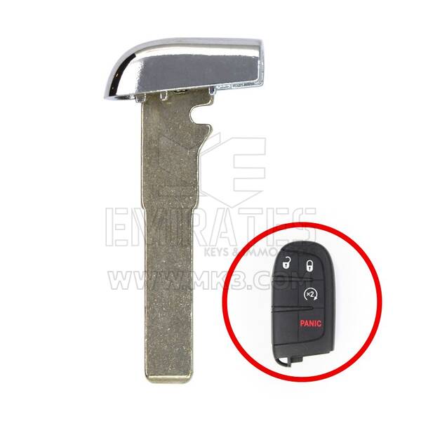 Jeep Compass Renegade Smart Key Emergenza Lama SIP22 Tipo