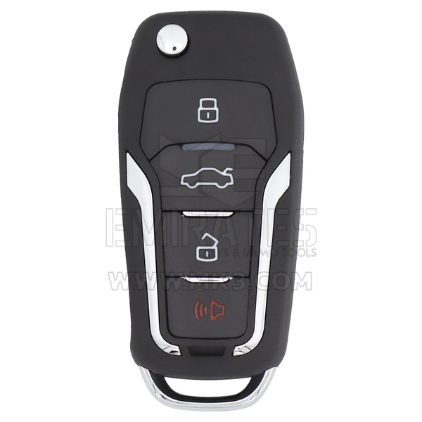 KeyDiy KD Universal Flip Remote Key 3+1 Buttons Ford Type NB12-4