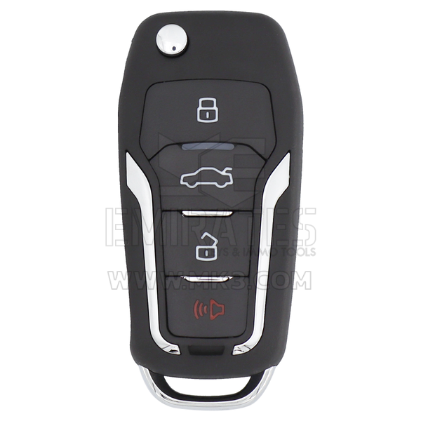 KeyDiy KD Universal Flip Remote Key 3 + 1 أزرار Ford Type NB12-4