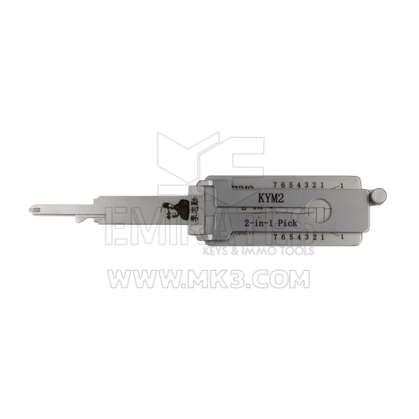 Оригинальный инструмент Lishi 2-в-1 Pick Decoder KYM2-AG