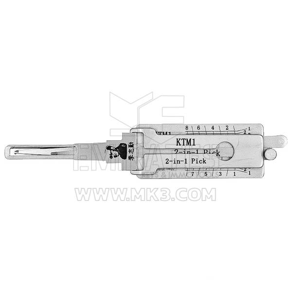 Ferramenta de decodificação original Lishi 2 em 1 KTM1-AG