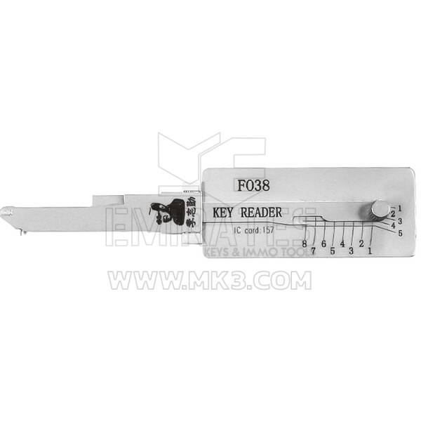 lectura decodificadora de selección Lishi original F038-AG