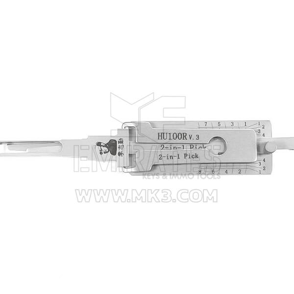 أداة فك التشفير الأصلية Lishi 2-in-1 HU100R-V3-AG