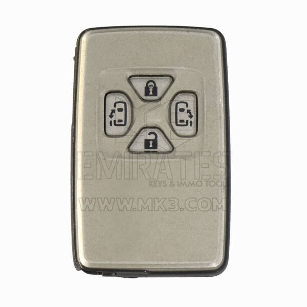 Toyota Smart Key 4 Boutons Porte coulissante 312 MHz PCB 271451-0500