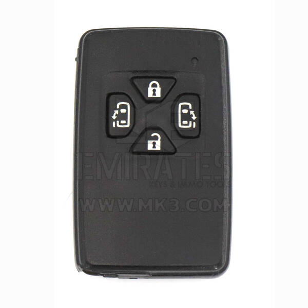ТойотаСмарт ключ 4 кнопки Slider Door 312 МГц PCB 271451-6230