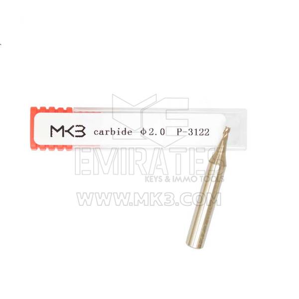 End Mill Cutter Carbide Material 2.0mm φ2.0xD6x40x3F