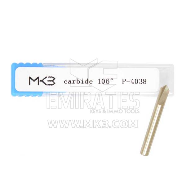 Dimple Cutter Carbide Material D4x106°x33