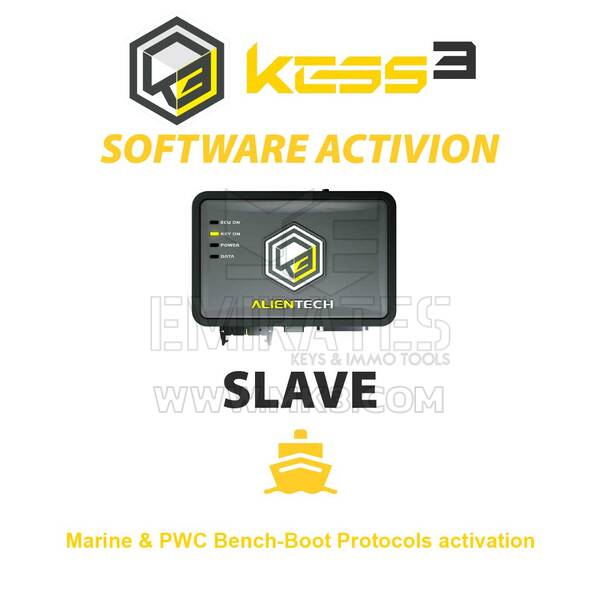 Alientech KESS3SA008 KESS3 Slave Acuáticos y PWC Protocolos de activación Bench-Boot