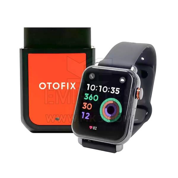 Autel Otofix - ساعة ذكية قابلة للبرمجة باللون الأسود مع VCI