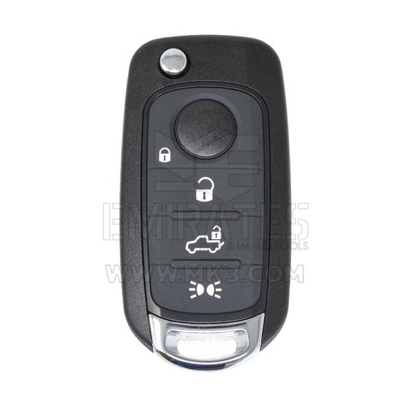 Корпус дистанционного ключа Fiat Flip, 4 кнопки, лезвие SIP22