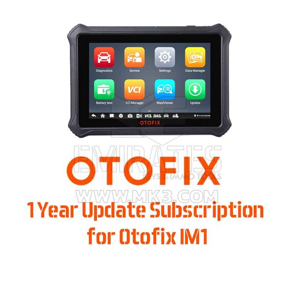 Assinatura de atualização de 1 ano do Autel para Otofix IM1