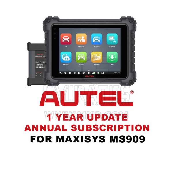 Autel Abbonamento all'aggiornamento di 1 anno per MaxiSYS MS909