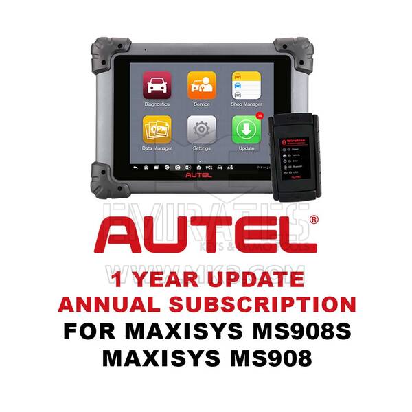 Assinatura de atualização de 1 ano Autel para MaxiSYS MS908S / MaxiSYS MS908